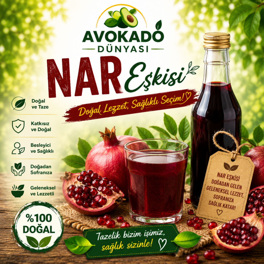 Nar Ekşisi %100